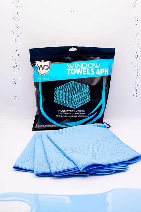 WINDOW TOWELS (4-PACK)