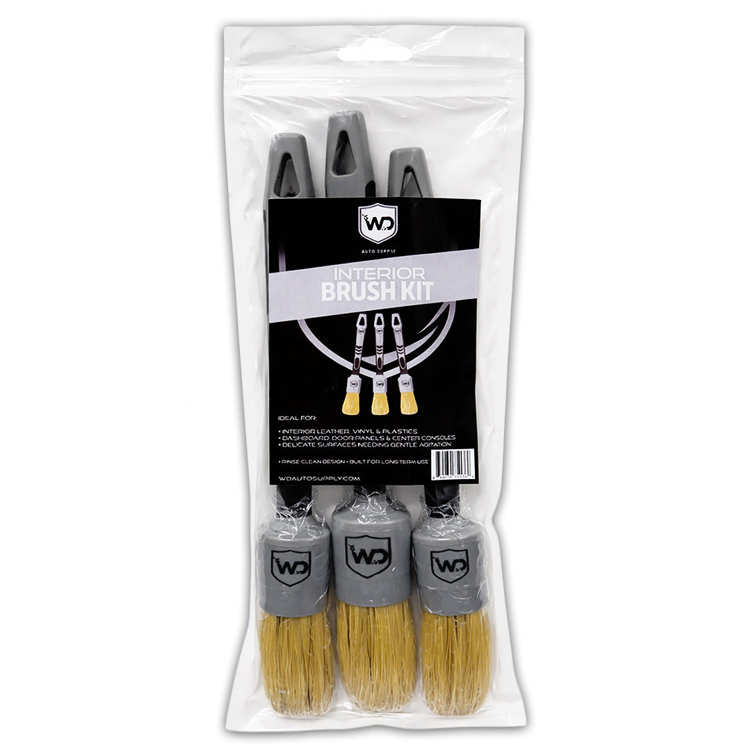INTERIOR DETAIL BRUSH (3-PACK)