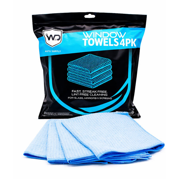 WINDOW TOWELS (4-PACK) – WD Auto Supply